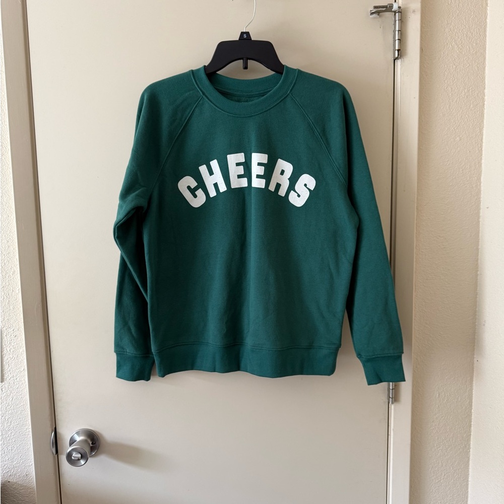 Sonoma, green color, 55% cotton and 45% polyester, sweater size S